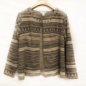 🎀 2/$12 NWT Christopher&Banks Petite Lrg cardigan